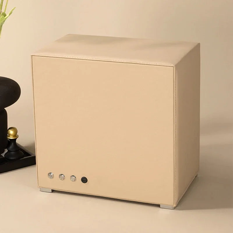 Professional Leather Series Watch Winder - Grey